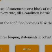 Looping Statements KTurtle Loops And Learns