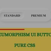 Neumorphism UI Button Neumorphism Design Pure CSS Tech Leads