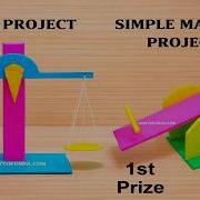 Lever Science Project Simple Machine Working Model 3d Seesaw Weighing Balance Howtofunda