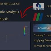Truss Stress Analysis Using Code Aster Salome Meca Tutorial Paraview Tutorial Tutorial 1