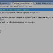 PHP Tutorial Create A Member System In PHP Create A Password Reset Page For Member System 2 2