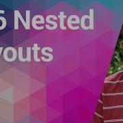 Android Tutorial 36 Nested Layouts