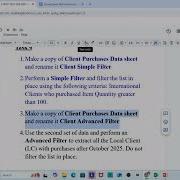 Information Technology SBA 2025 Spreadsheet Section Tsk 4 Step By Step With Miss Reid