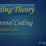 Coding Theory 10 Minimum Distance And Termination Of Convolutional Codes