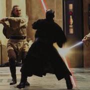 Qui Gon Jinn Obi Wan Kenobi Vs Darth Maul 4K HDR Star Wars The Phantom Menace