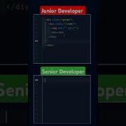 Junior Vs Senior Developer Programming Html Javascript Webdevelopment Html5 Webdesign Css3