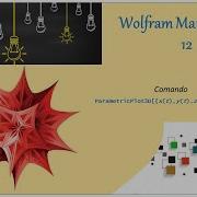 Wolfram ParametricPlot3D