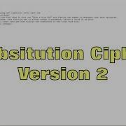 Flowgorithm Substitution Cipher Version 2