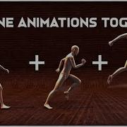 Combine Multiple Animations From Mixamo With NLA Editor Blender Tutorial