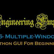 16 Two Ways For Multiple Window In Tkinter Python For Beginners