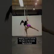 How To Do A Ballerina Pole Dance Move Pole Fitness Tutorial Poledance Polefitness