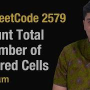 Count Total Number Of Colored Cells Leetcode 2579 Python