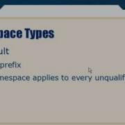 XML Tutorial 40 Namespace Types