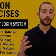 Python Exercise Dictionary Login System In Python Beginner Level With Challenges Application