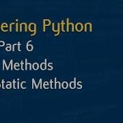 Learn Python In Arabic 108 OOP Part 6 Class Methods And Static Methods