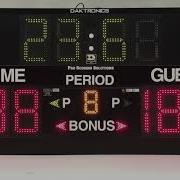 Daktronics BB 2021 Basketball Scoreboard For Sale
