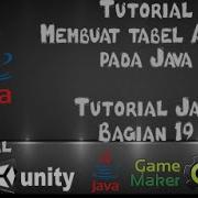 Tutorial Java Dengan Netbeans 19 Membuat Tabel Array Pada Java