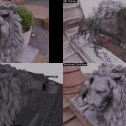 VisualSfM CMPMVS V0 6 0 3D Reconstruction Of Second Lion Statue In Phillipsruhe In Hanau