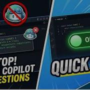 How To Turn Off GitHub Copilot Auto Suggestions In VS Code Quick Fix
