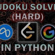 Sudoku Solver Leetcode Python DSA