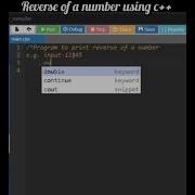 Reverse Of A Number Using C Cpp Reverse Code Coding C Programming Peograms Number Coders
