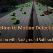 Motion Detection Part 3 Background Subtraction