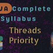 Thread Priority In Java 44 Java Course In Telugu