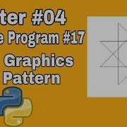 Chapter 4 Exercise Program 17 Nested Loops To Draw The Star Pattern In Python Turtle Python Program