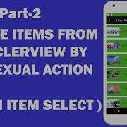 Android Tutorial 2020 59 Delete Multi Items From RecyclerView By Contextual Action Mode 2
