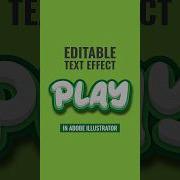 How To Create Editable Text Effect In Adobe Illustrator Graphicdesign