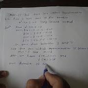 MAT CC 505 UNIT 2 Example Of Secant Method