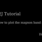 How To Plot The Magnon Band Structure With TB2J
