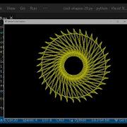 Python Turtle Graphics 40 Cool Shape Drawing Python Turtle Video Learnonpy Python Shorts