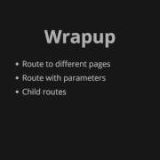 Routing Angular 2 Application Lesson 23 Wrapup End Tutorial Route