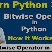 Bitwise Operator In Python In Hindi Urdu Python Bitwise Operator In Hindi Urdu Cyber Warriors