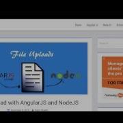 File Upload With AngularJS And NodeJS Demo Only