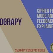 Cipher Feedback Mode And Output Feedback Mode Explained