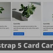 Bootstrap 5 Card Carousel Multiple Items Carousel