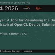 IWOCL 2026 CLVizulayer Инструмент для визуализации направленного ациклического графа OpenCL De