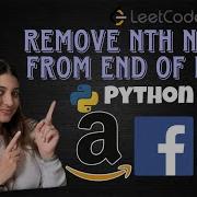 Leetcode 19 Remove Nth Node From End Of List Python