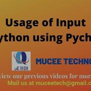 How To Use Inputs In Python Using Pycharm