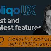 Apliqo UX For IBM Planning Analytics TM1 Export To Excel As Slice With DBRW S And Subnm S