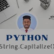 15 Capitalize String Capitalize Python In Tamil