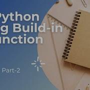 Python String Build In Function Part 2
