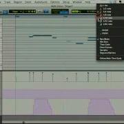 Pro Tools 8 101 Editing MIDI Notes