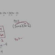 Video 2 2 2 Multiplying 2 Binomials Difference Of Squares
