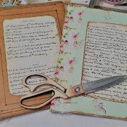 How To Make A Junk Journal With Full Size Pages No Folding Sew No Sew Way Tutorial Paper Outpost