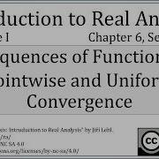 Pointwise And Uniform Convergence For Sequences Of Functions