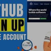 How To Create A GitHub Account GitHub Sign Up Video