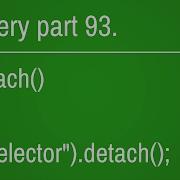 Jquery Detach Function Part 93